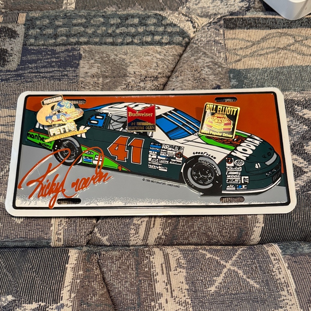 NASCAR Racing License Plate COLLECTION